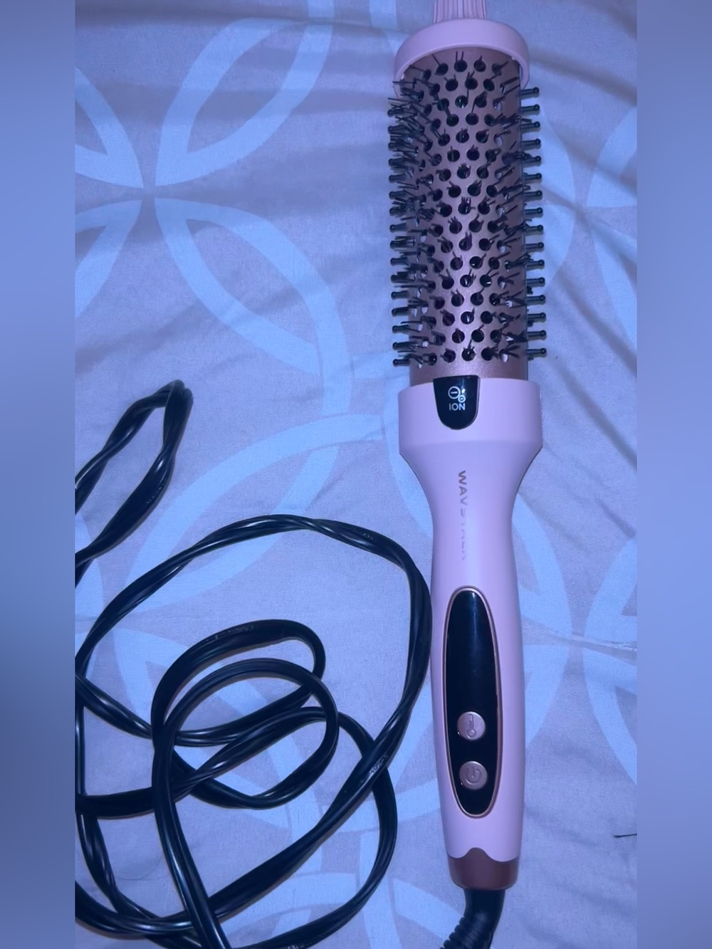 WAVYTALK Pink thermal Brush with LED Display